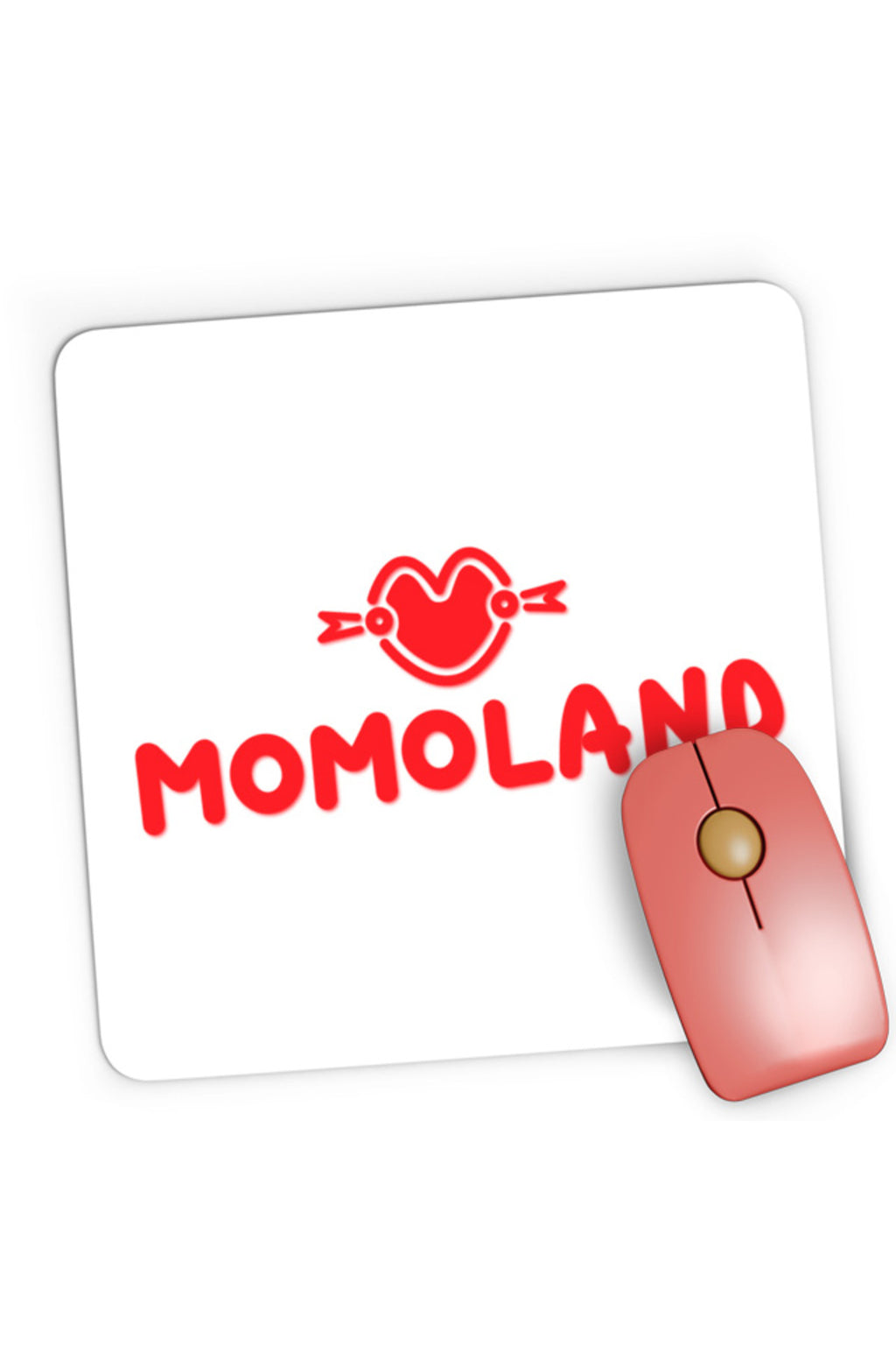 Mousepad Gaming Momoland Logo K-Pop Popular Idols Beautiful Korea, 21x19 cm