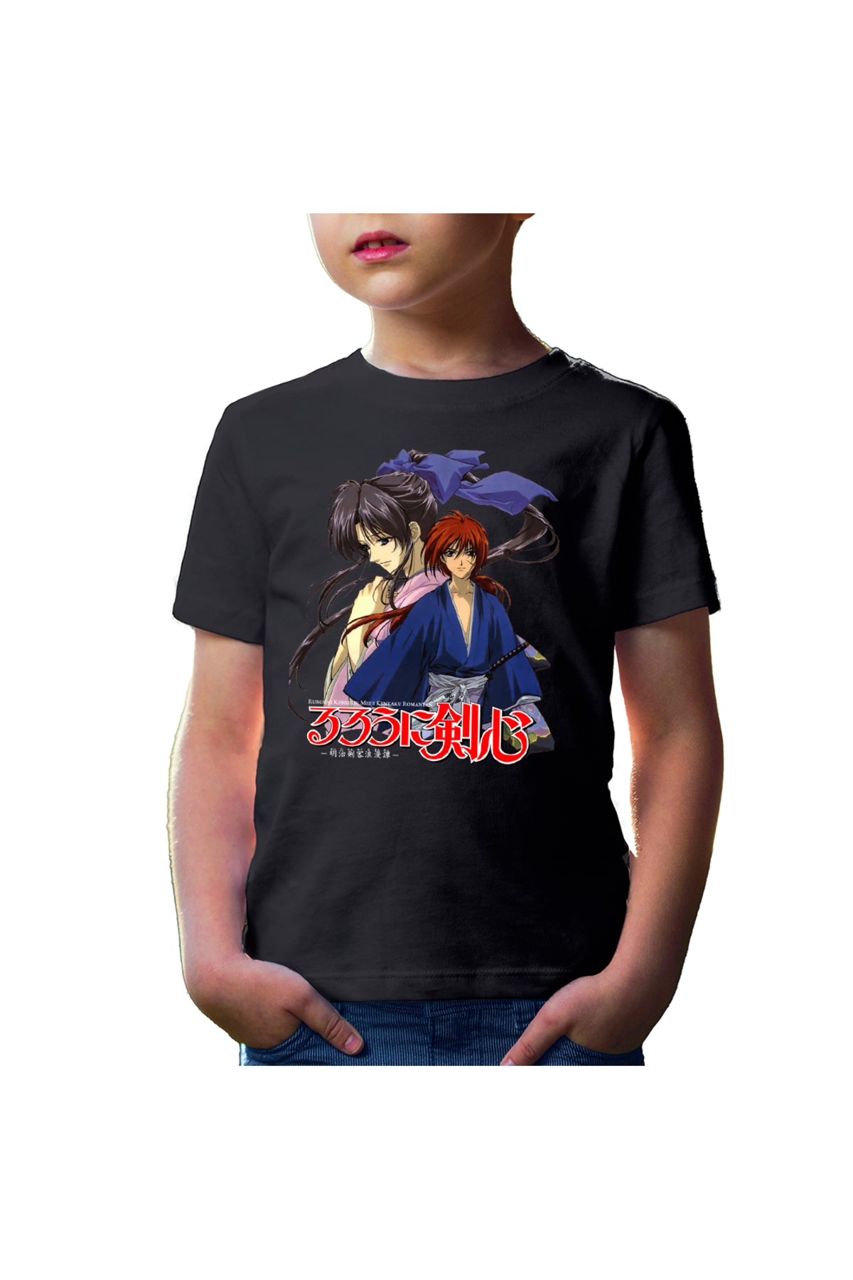 Tricou copii Rurouni Kenshin Kaori Couple Anime Monster