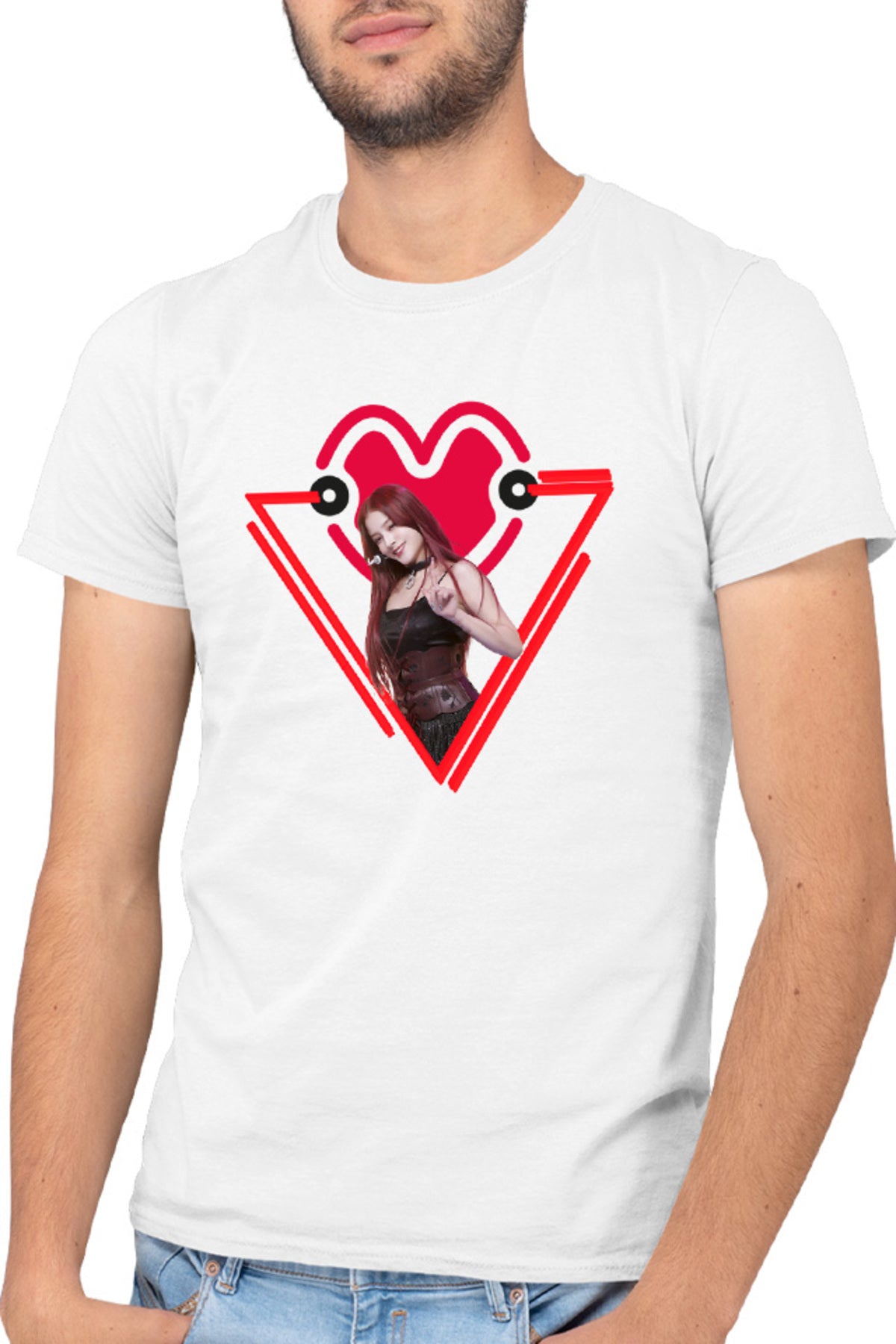 Tricou barbati Momoland Music Pop Rock Award Win Costume