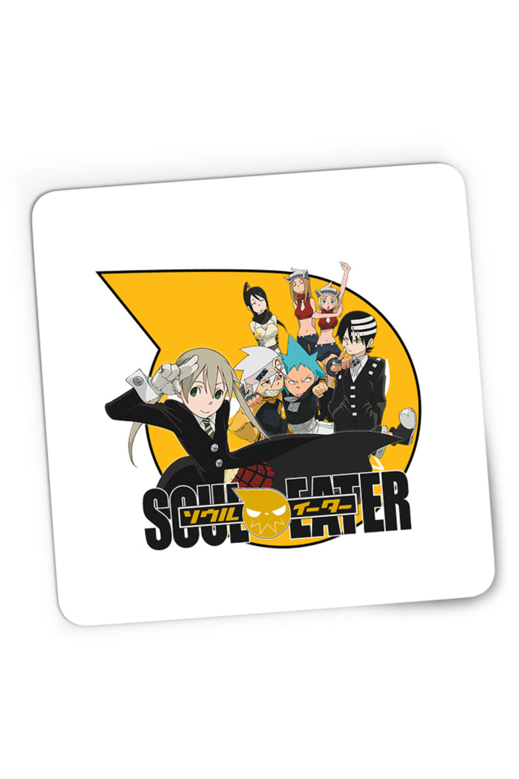 Mousepad Gaming Soul Eater Group Photo Protagonists Anime Otaku, 21x19 cm