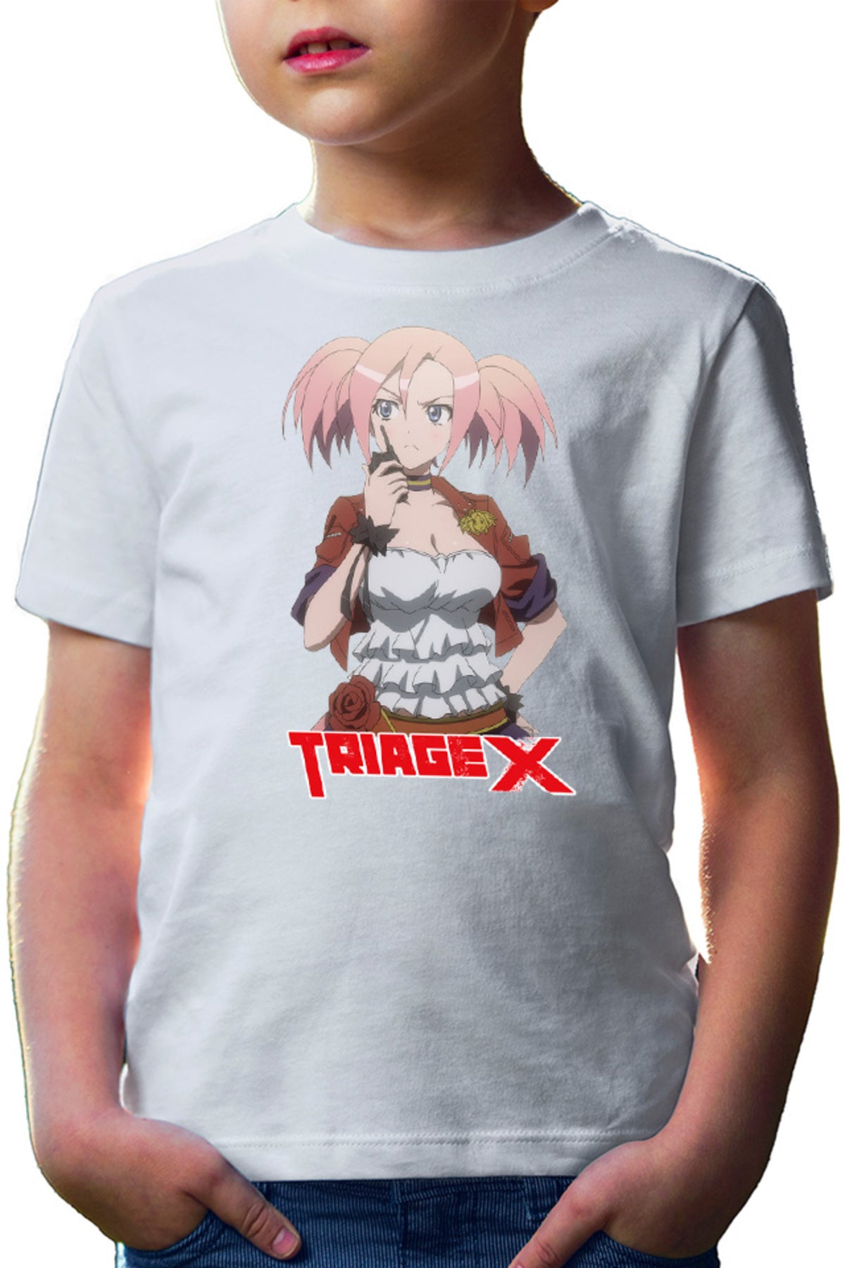 Tricou copii Triage X Nishida Oriha Twins Manga Kawaii