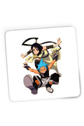 Mousepad Gaming Soul Eater Black Star Tsubaki Partner Supranatural Anime, 21x19 cm