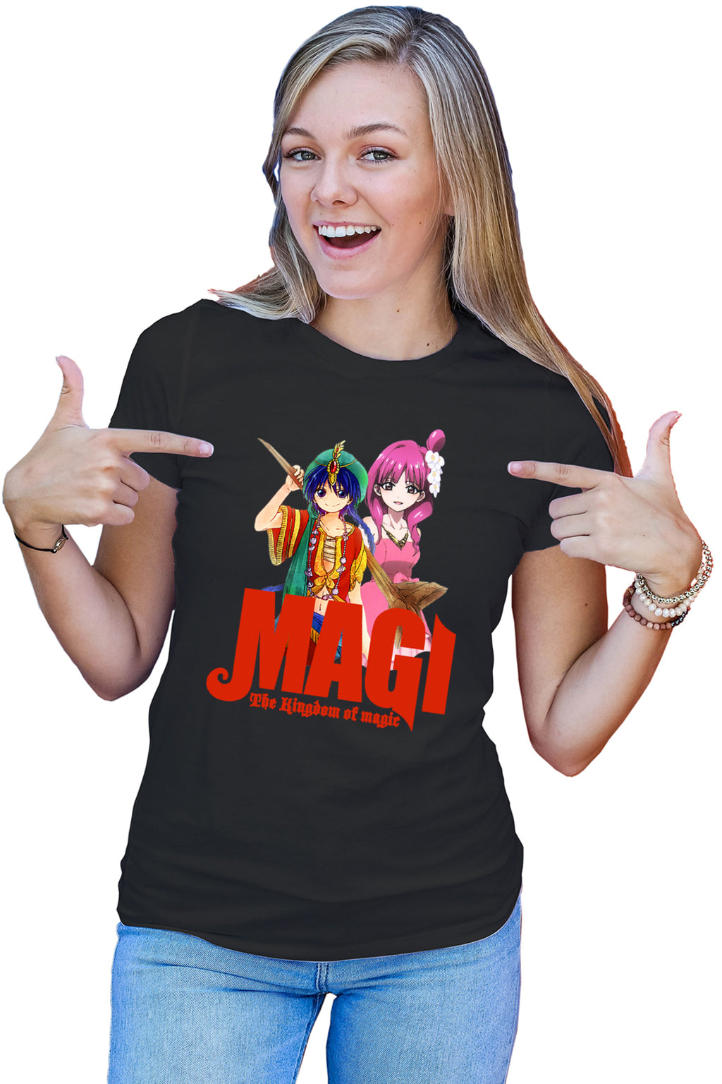 Tricou dama Magi The Labyrinth of Magic Morgiana Alladin Party Costume