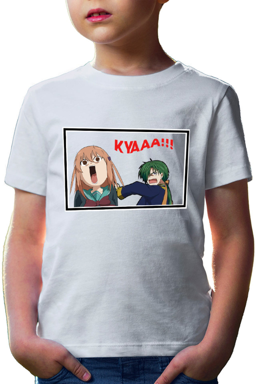 Tricou copii Yona of the Dawn Jae Ha Scared Anime Rosub