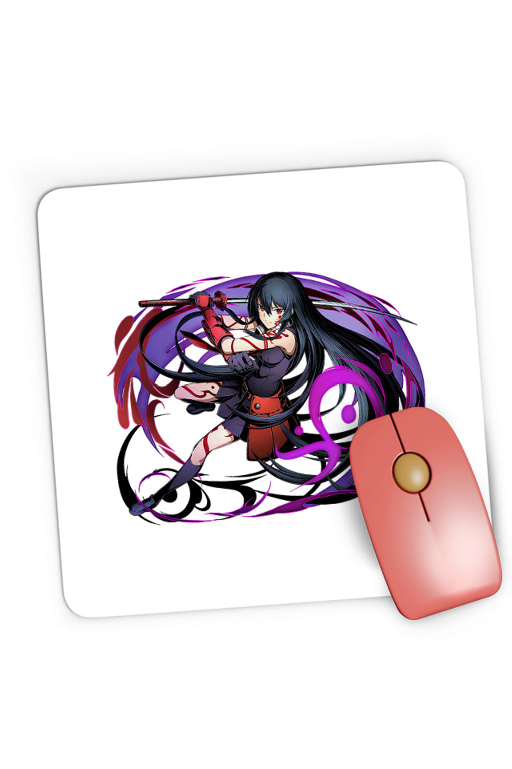 Mousepad Gaming Akame ga Kill Flame Moon Kunoichi Power Dragon Ball, 21x19 cm