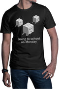 Tricou barbati Minecraft Ghost Shoot Fire Nether Horror