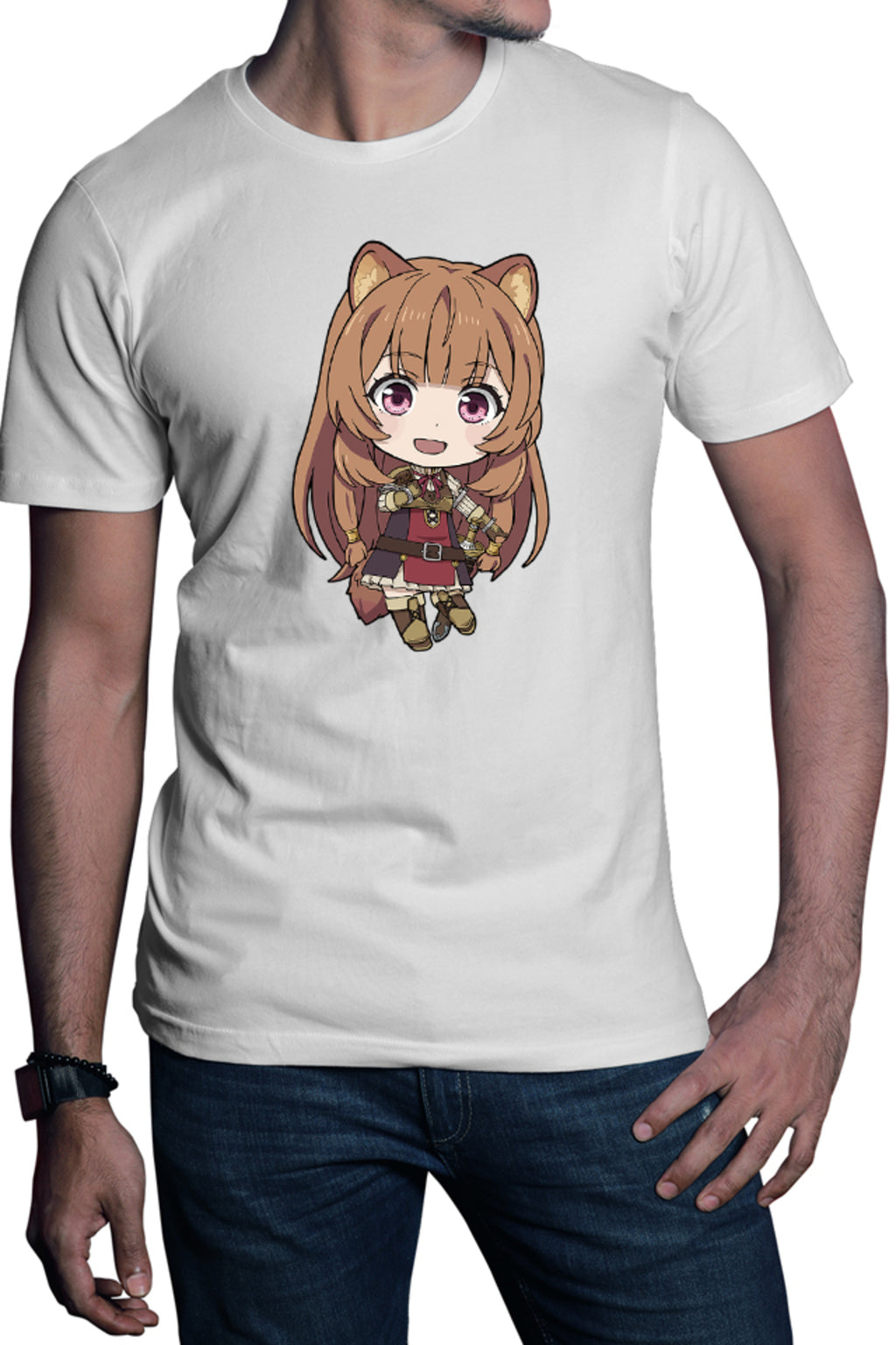 Tricou barbati Rising of the Shield Hero Raphtalia Furry Best Waifu Animeuri