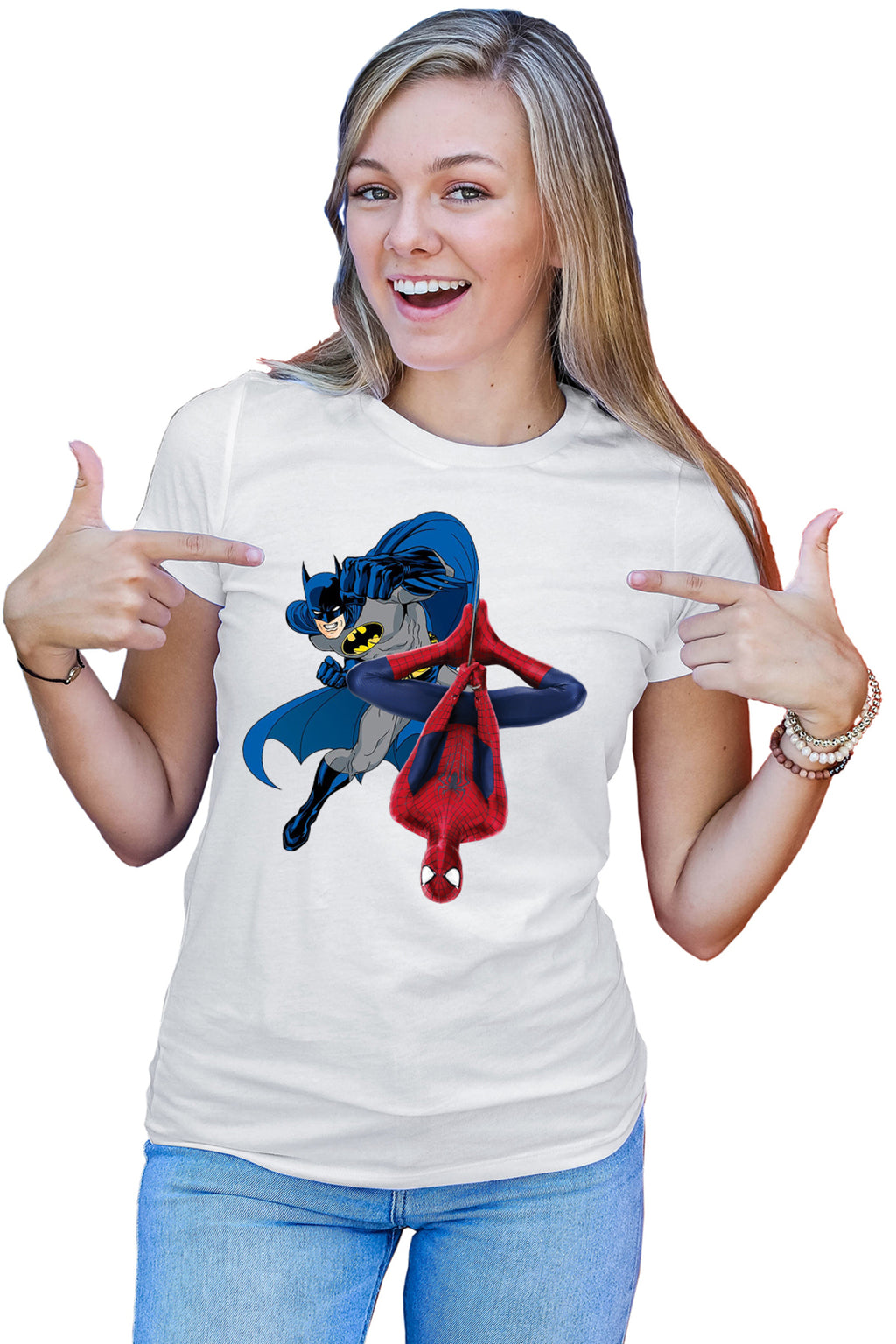 Tricou dama Batman Spiderman Bruce Spirit Cosplay Marvel