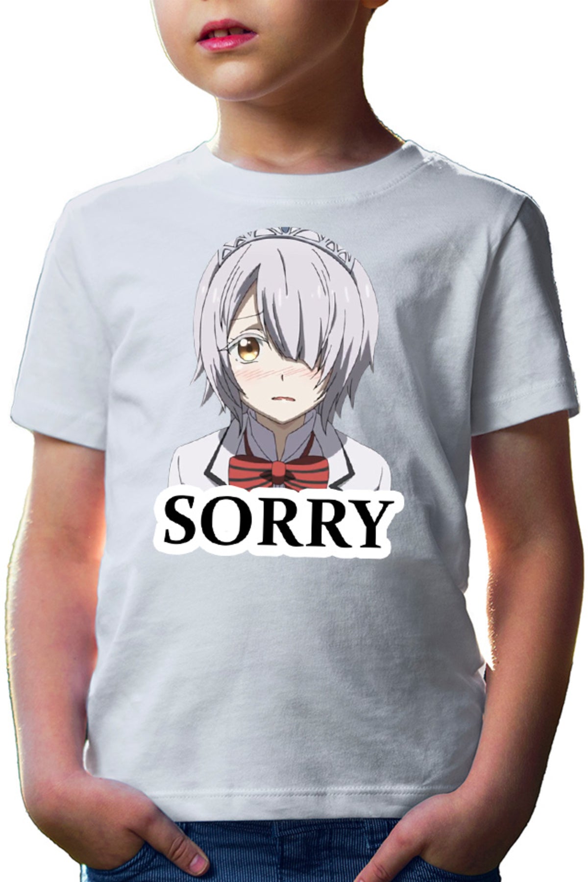Tricou copii Boarding School Juliet Manga Cat Otaku