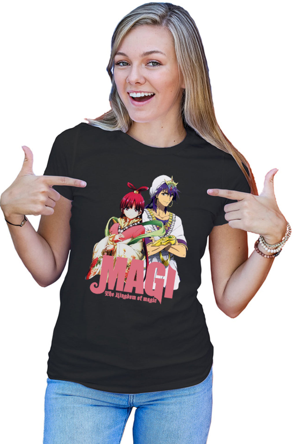 Tricou dama Magi The Labyrinth of Magic Kougyoku Queen Sinbad Cool
