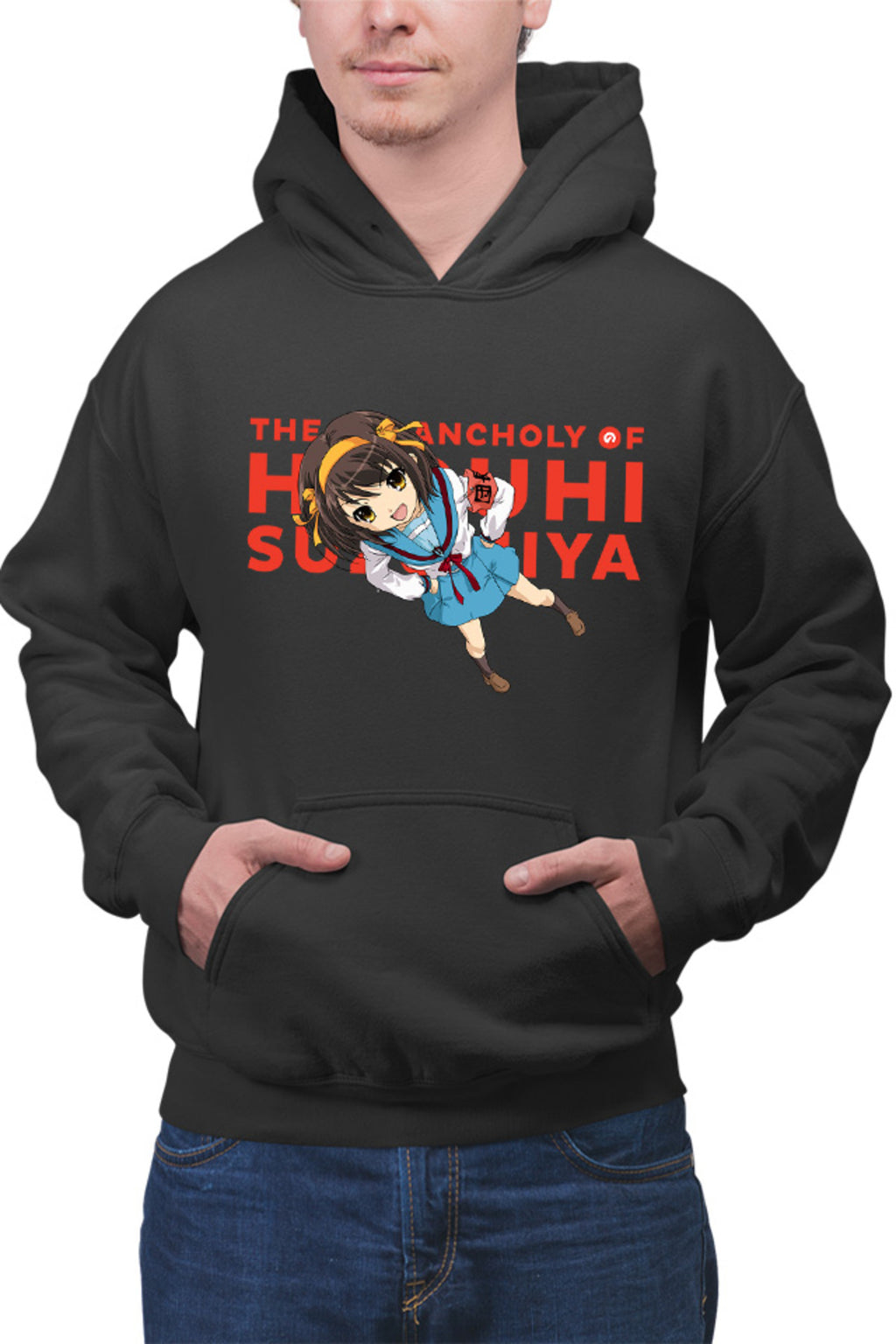 Hanorac barbati Haruhi Suzumiya Highschool Uniform Club SOS Fun Action