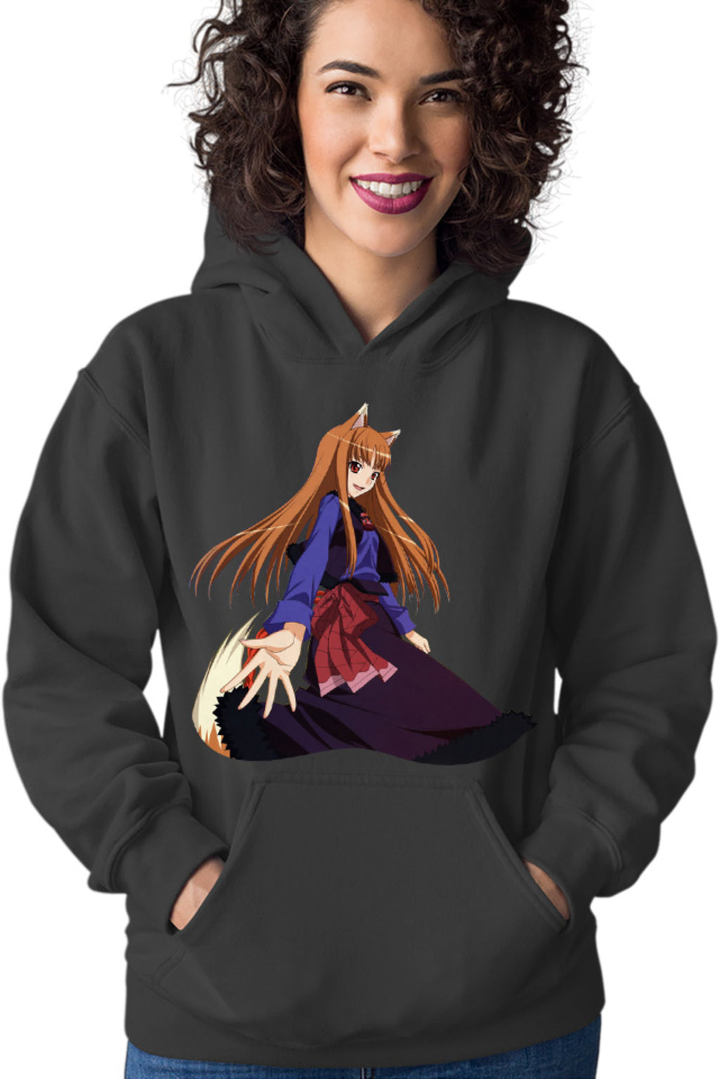 Hanorac dama Spice And Wolf Holo Kitsune Dance Romance