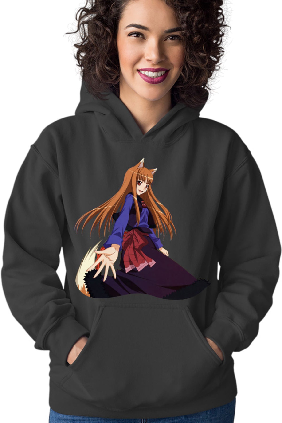 Hanorac dama Spice And Wolf Holo Kitsune Dance Romance