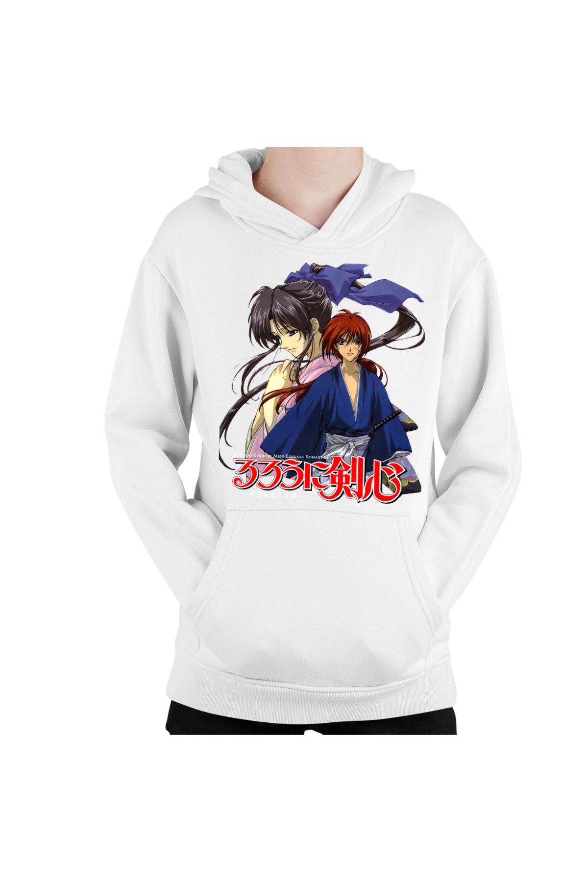 Hanorac copii Rurouni Kenshin Kaori Couple Anime Monster
