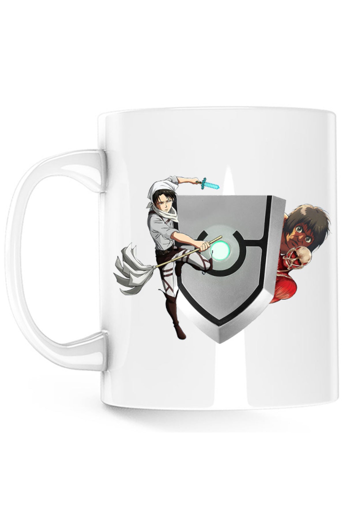 Cana Rising of the Shield Hero Levi Attack on Titan Collosal Clean Naofumi, alba, 330 ml