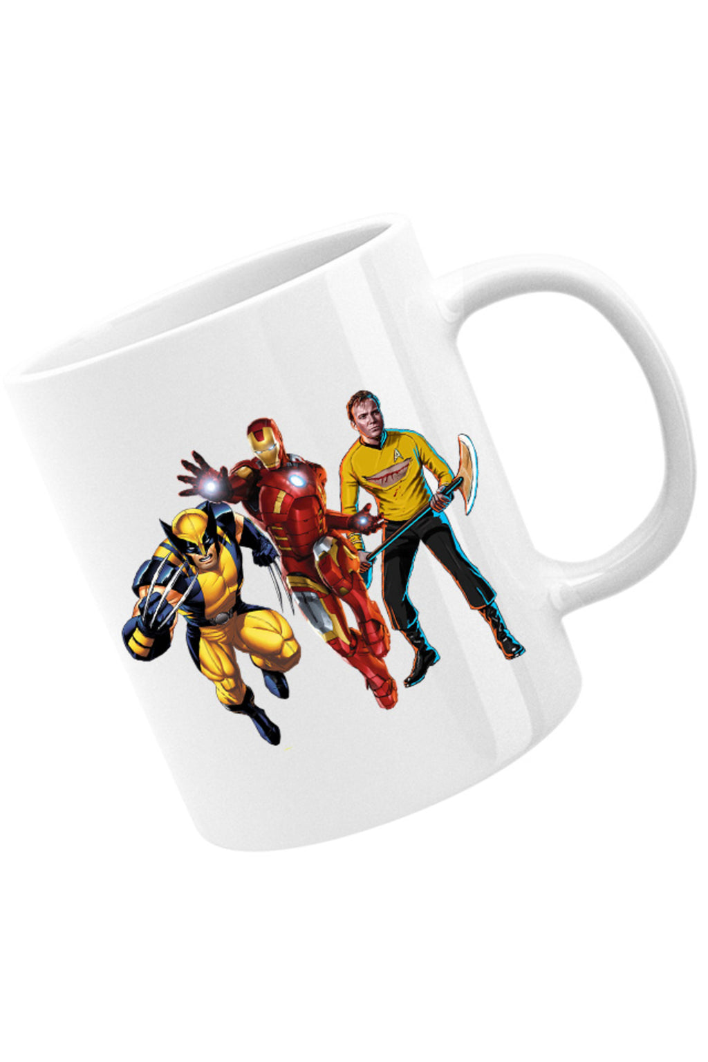 Cana Ironman Star Trek Wolverine Universe DC, alba, 330 ml