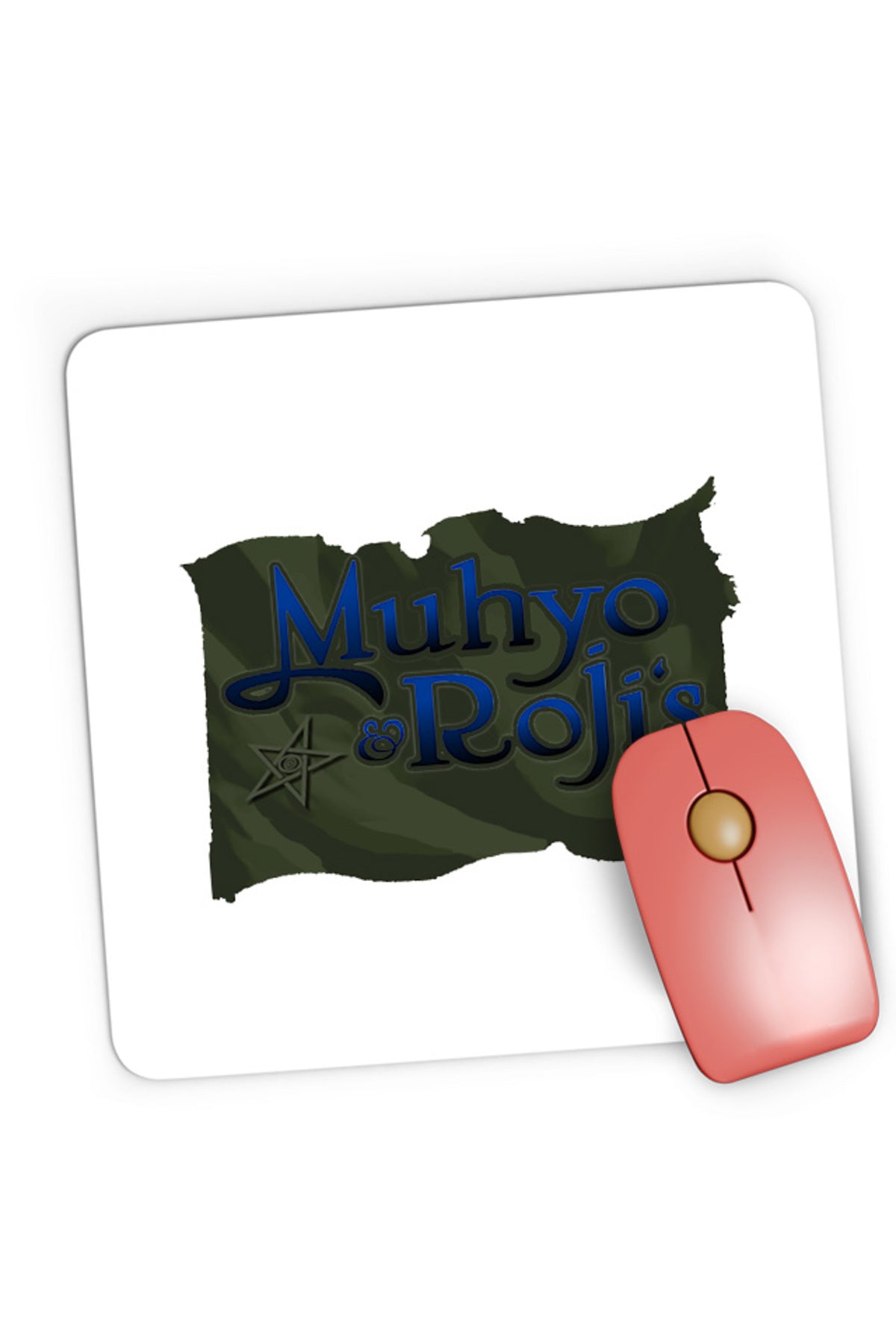 Mousepad Gaming Muhyo Roji Logo Fantasy Shounen Yoshiyuki Nishi, 21x19 cm