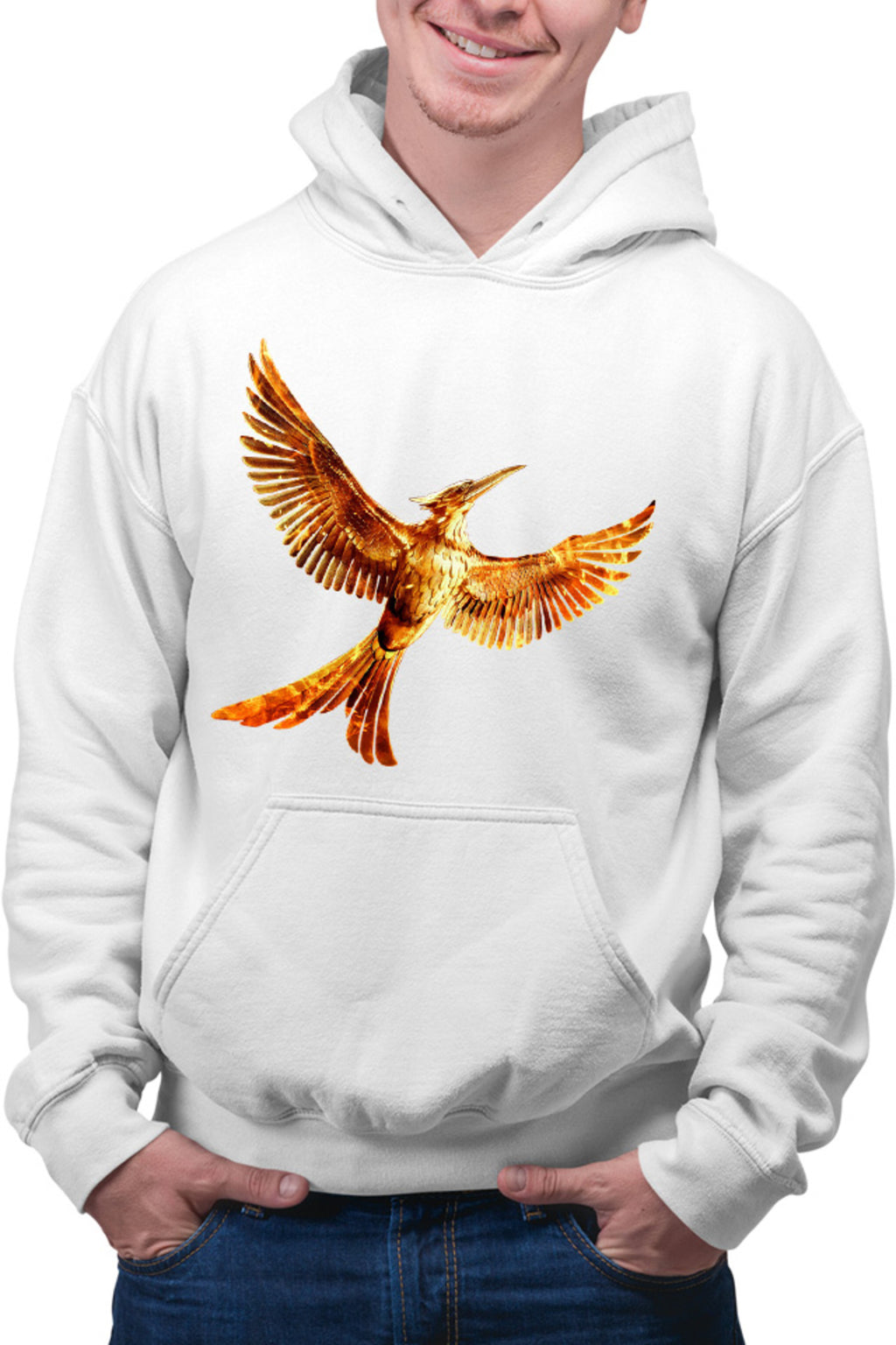 Hanorac barbati The Hunger Games Bird Sci-FI Action Adventure Run