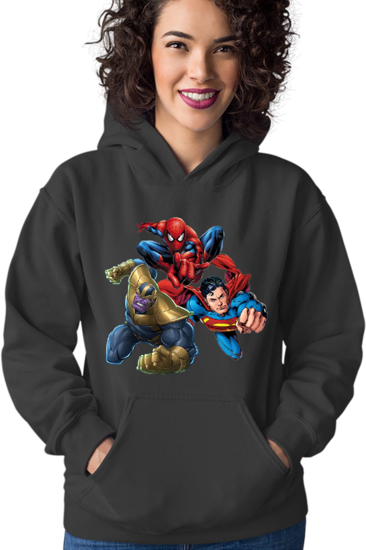 Hanorac dama Thanos Superman Spiderman Hero Gems Avangers