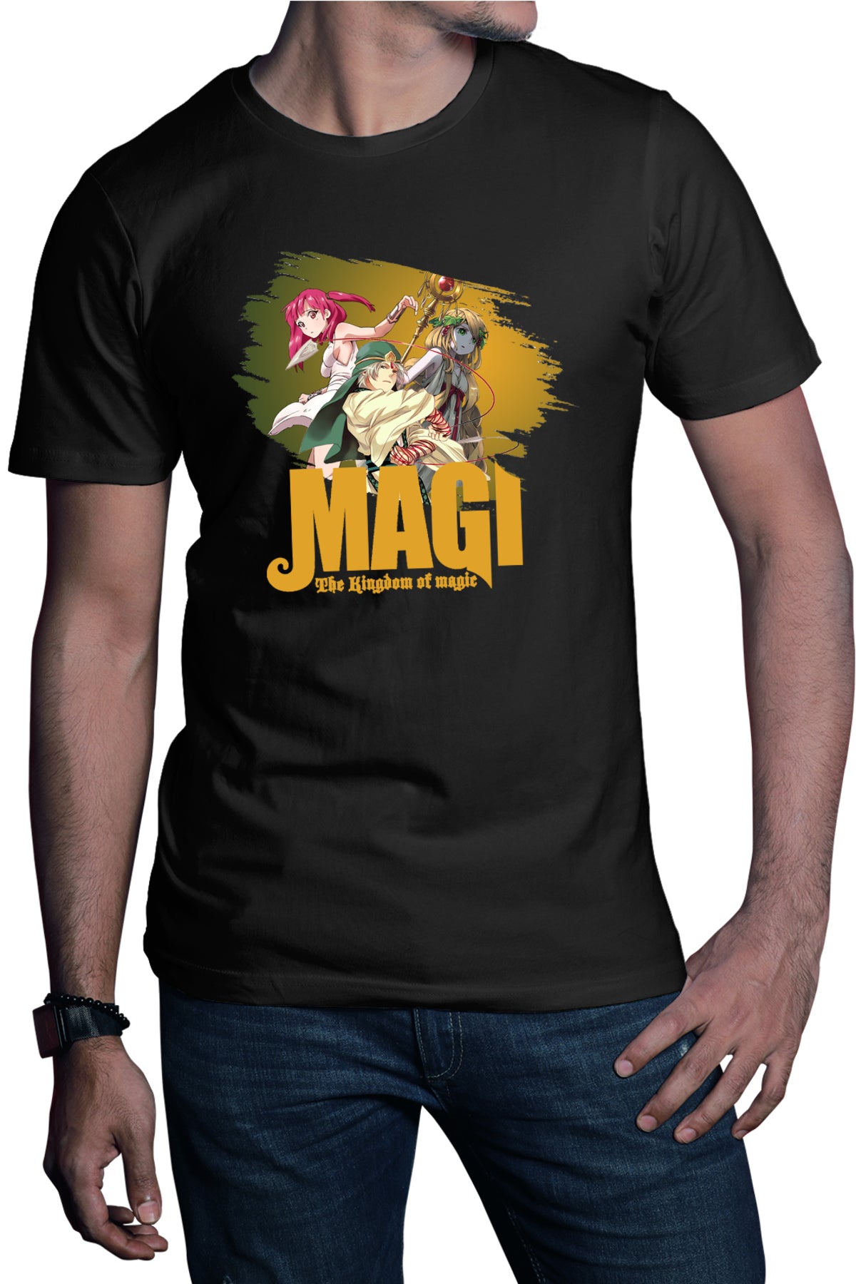 Tricou barbati Magi The Labyrinth of Magic Morgiana Sheherezada Jafar