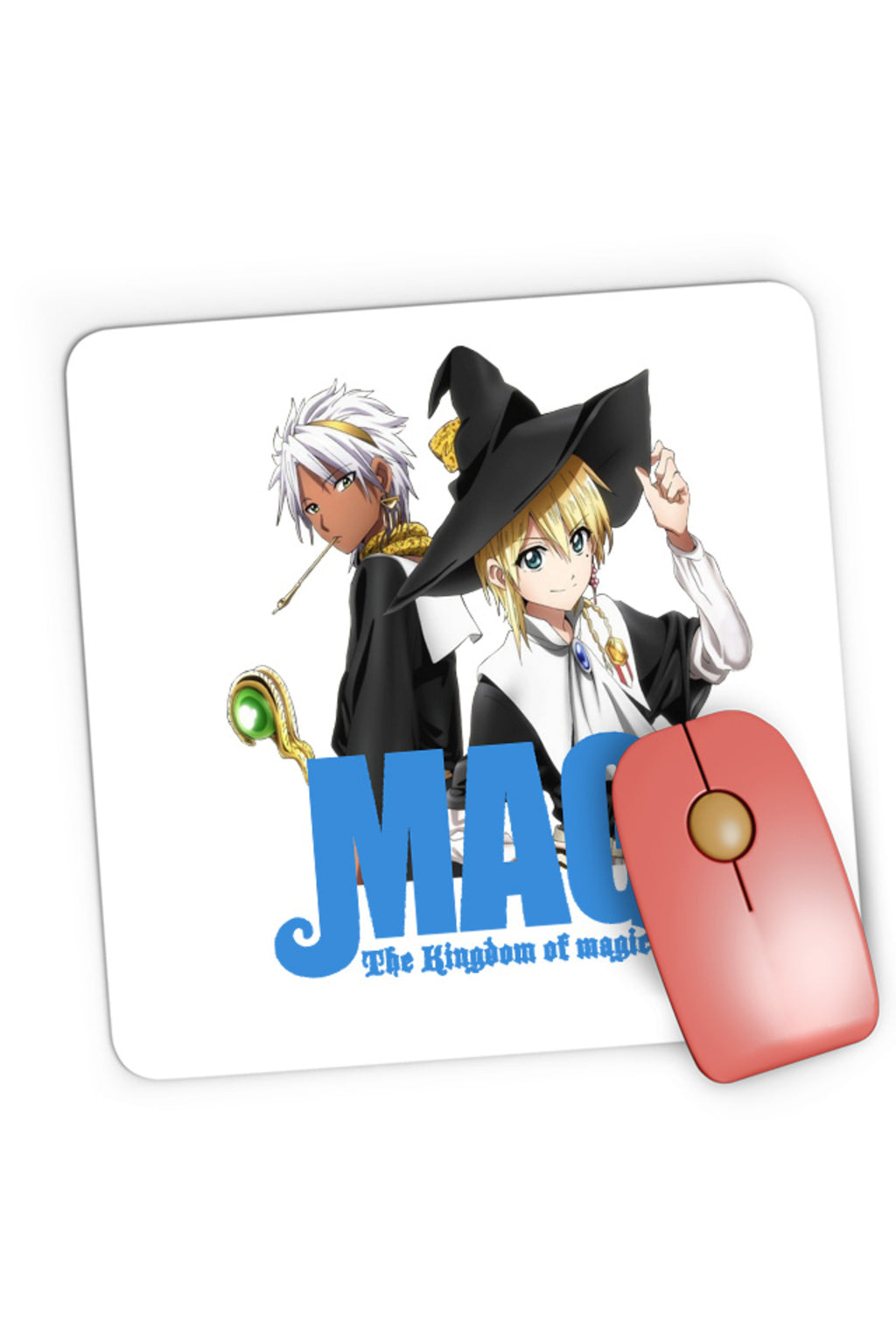 Mousepad Gaming Magi The Labyrinth of Magic Carmen Alexius Magic, 21x19 cm