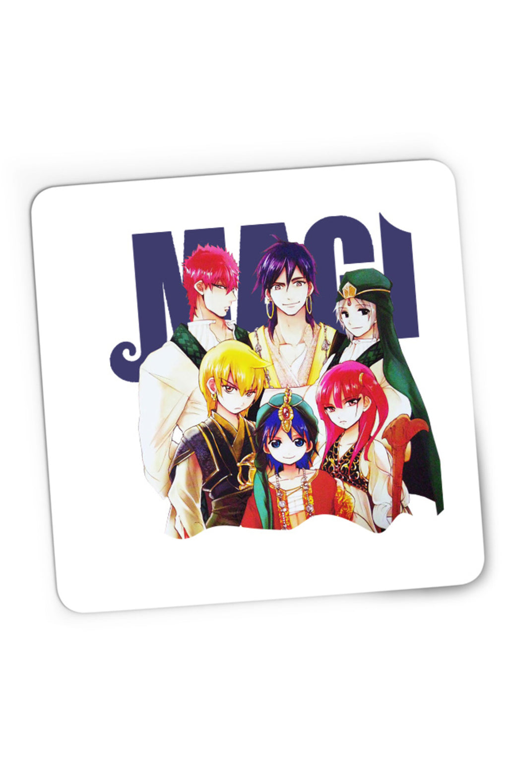 Mousepad Gaming Magi The Labyrinth of Magic Dream Team Photo Magic Dungeon Power, 21x19 cm