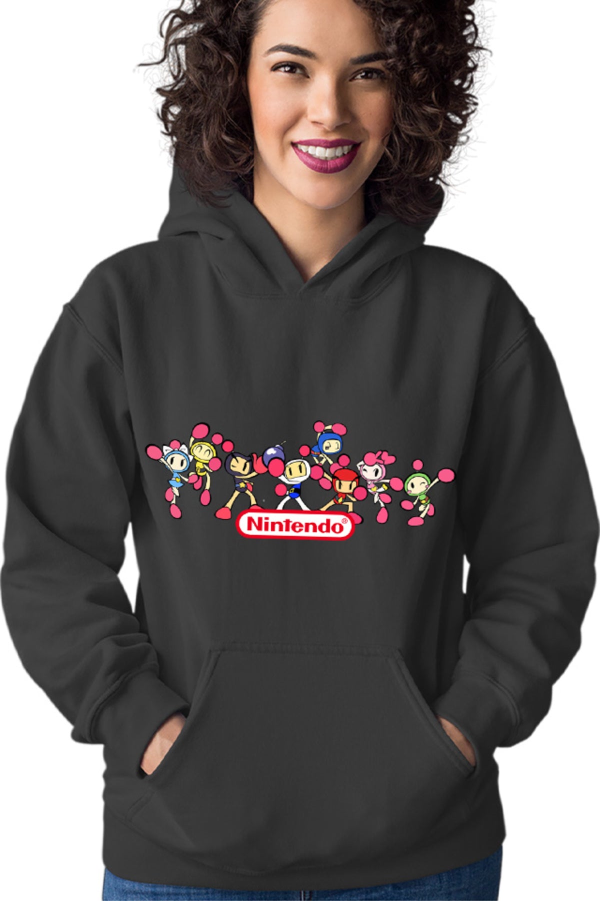 Hanorac dama Bomberman All Team Console Game