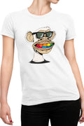 Tricou dama NFT Monkey Sell Online Art Colors Humanoid