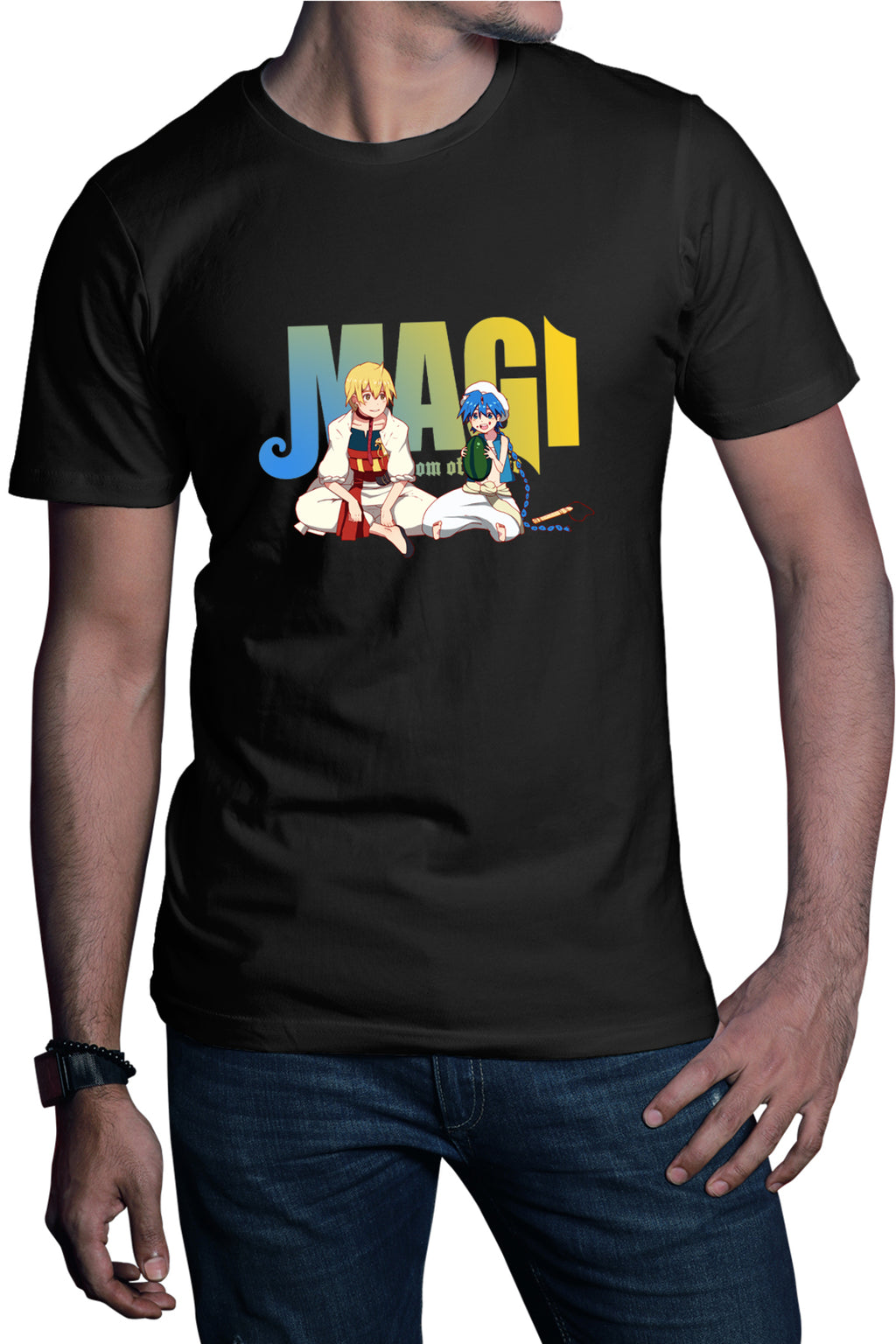 Tricou barbati Magi The Labyrinth of Magic Alibaba Alladin Watermelon