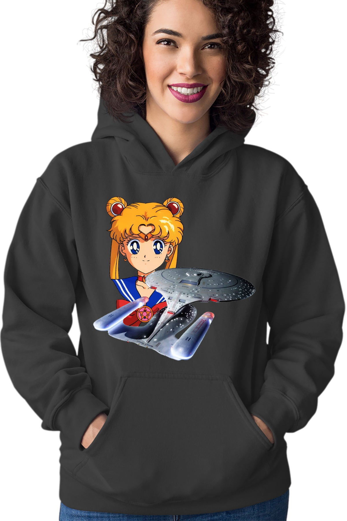 Hanorac dama Star Trek Sailor Moon Enterprise Starship