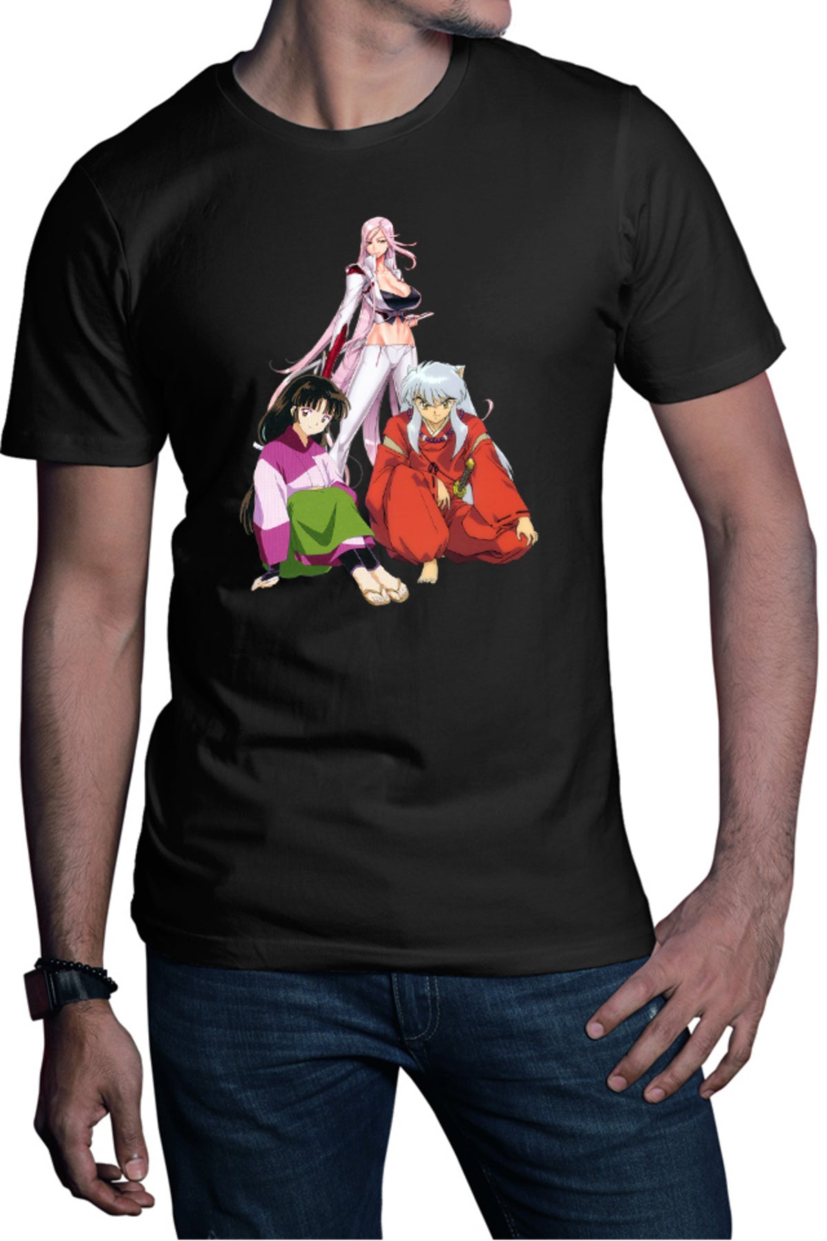 Tricou barbati Triage X Komine Youko Inuyasha Fantasy Otaku
