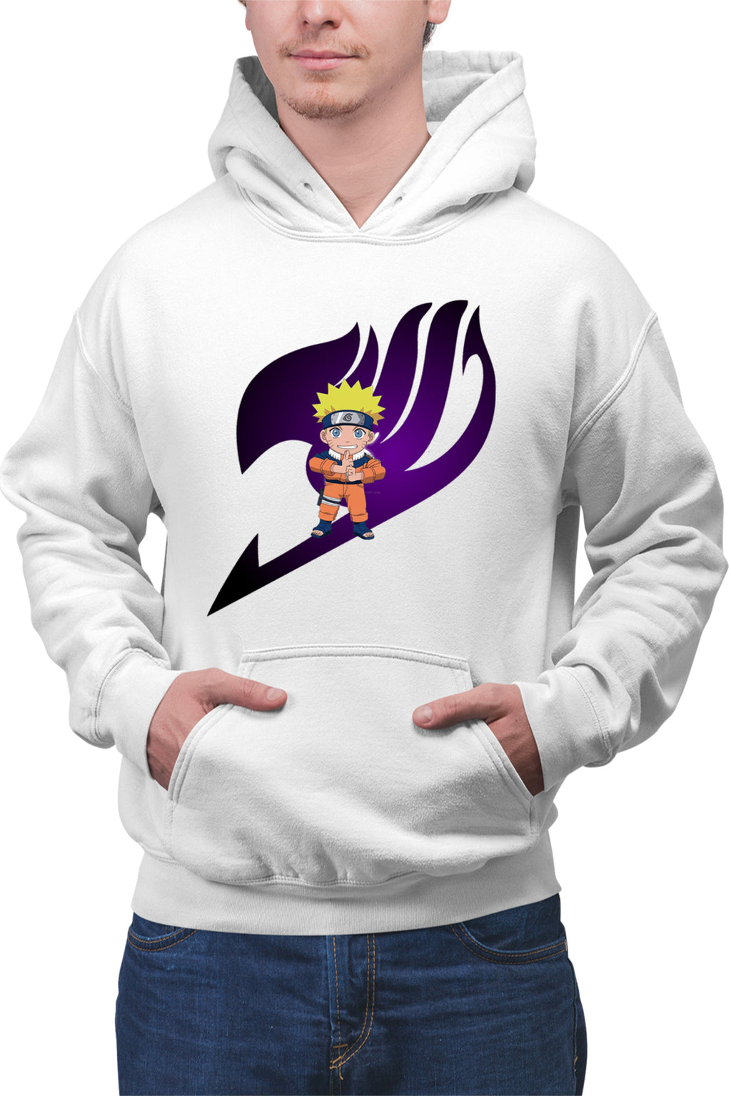 Hanorac barbati Fairy Tail Logo Emblem Naruto Chibi