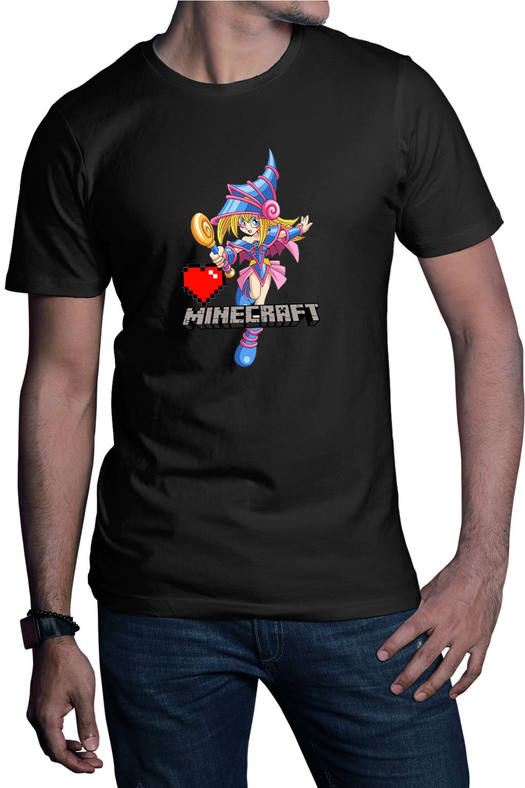 Tricou barbati Yu Gi Oh Links Minecraft Tlauncher Mcskins