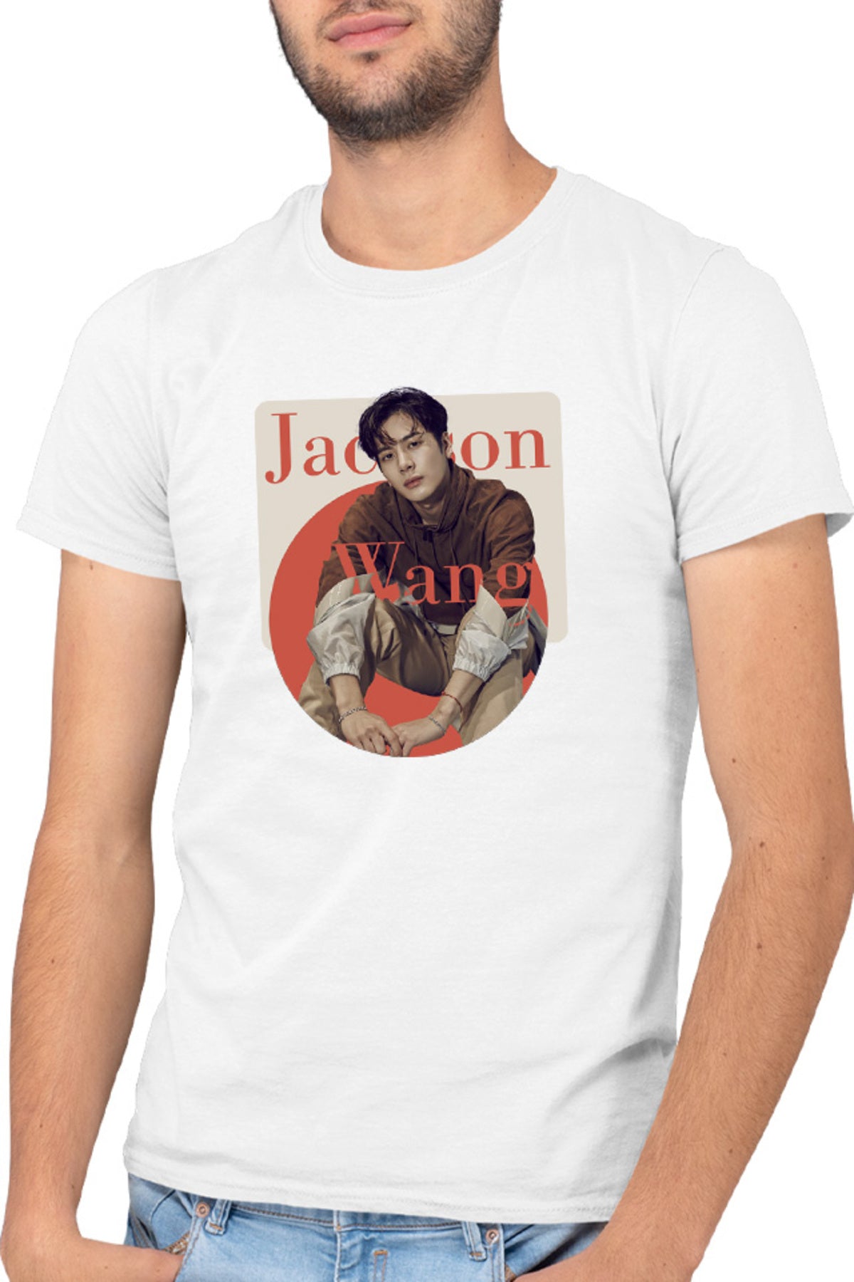 Tricou barbati Got7 Jackson Wang Chinese Rapper Dancer Multi Talent