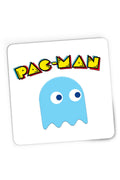 Mousepad Gaming Pac Man Blue Ghost Monster Logo, 21x19 cm