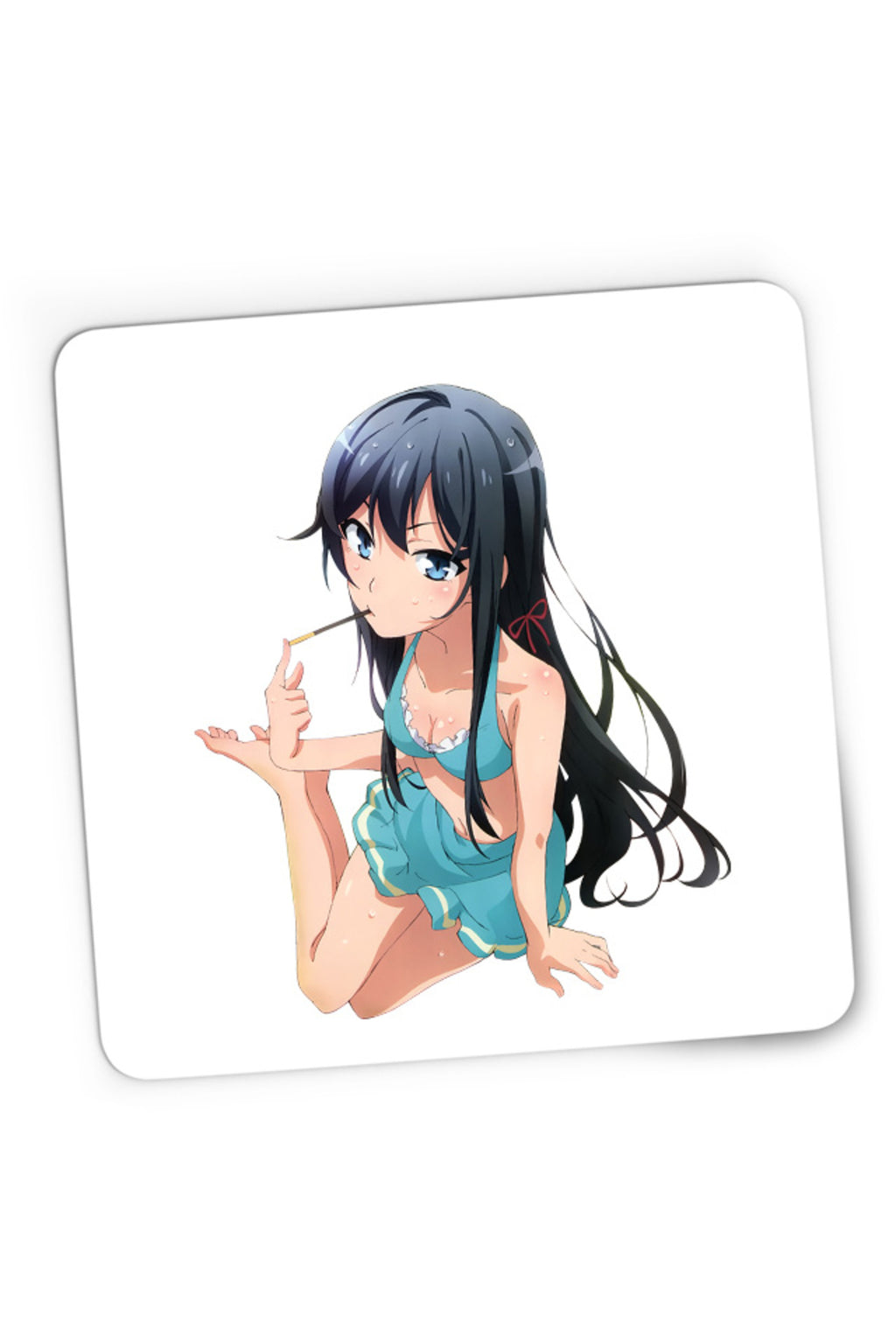 Mousepad Gaming OreGairu Yukino Swim Suit Summer Pocky, 21x19 cm