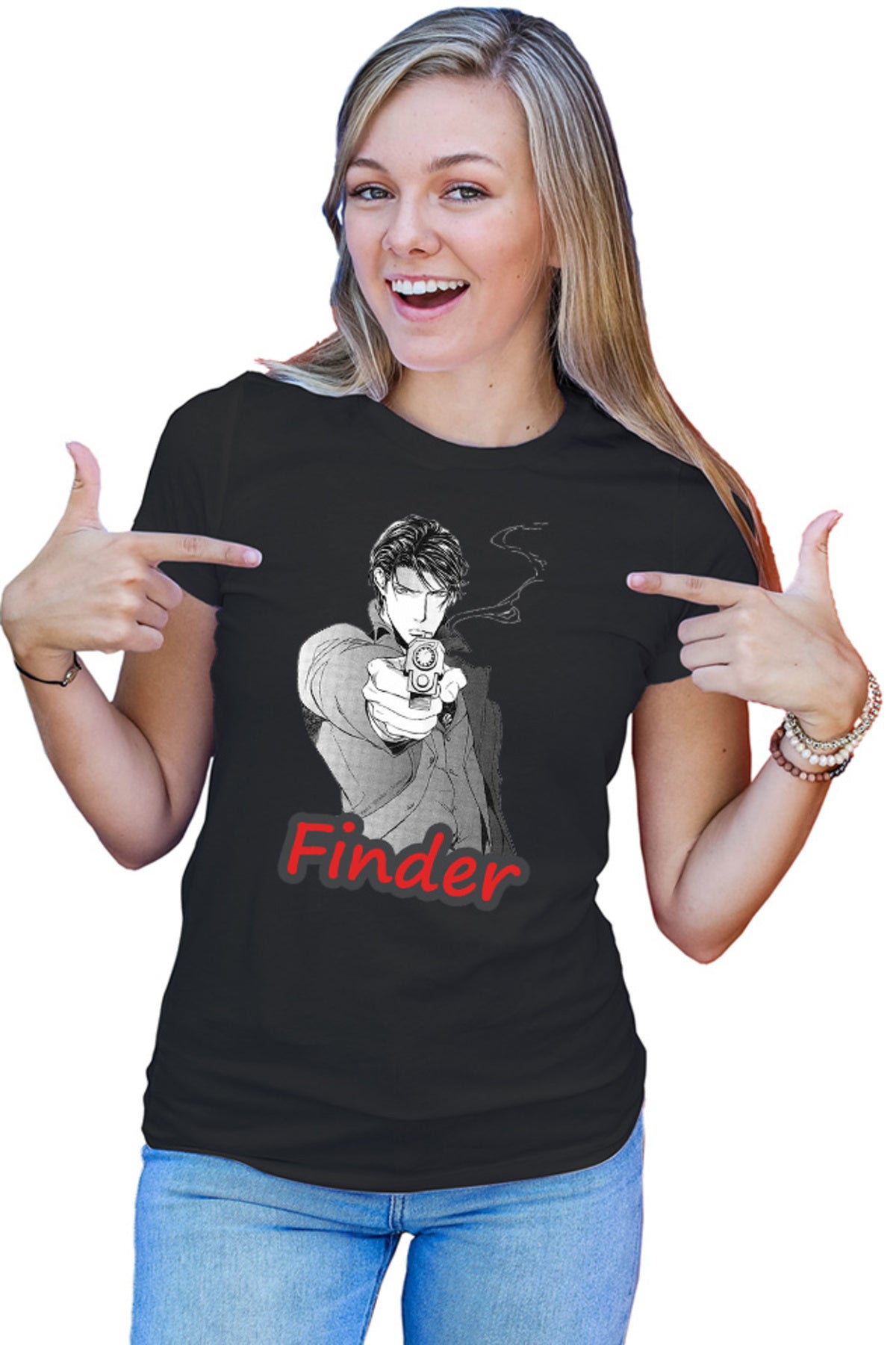 Tricou dama Finder Asami Ryuuichi Police Gay Anime