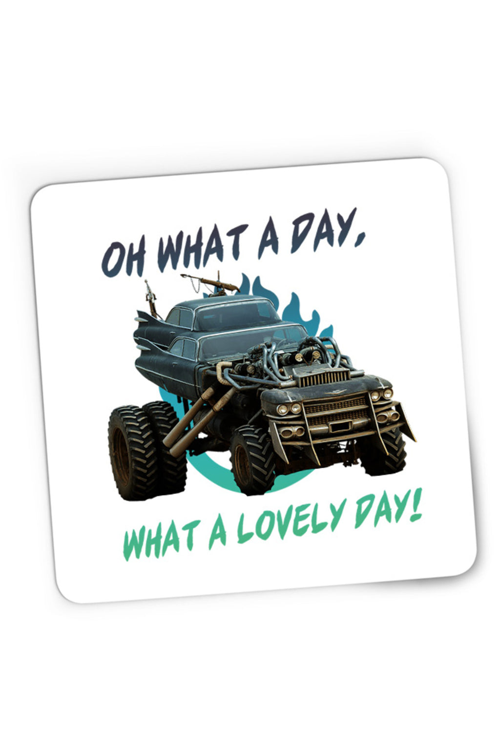 Mousepad Gaming Mad Max Huge Cars Australian Film Based Mature, 21x19 cm