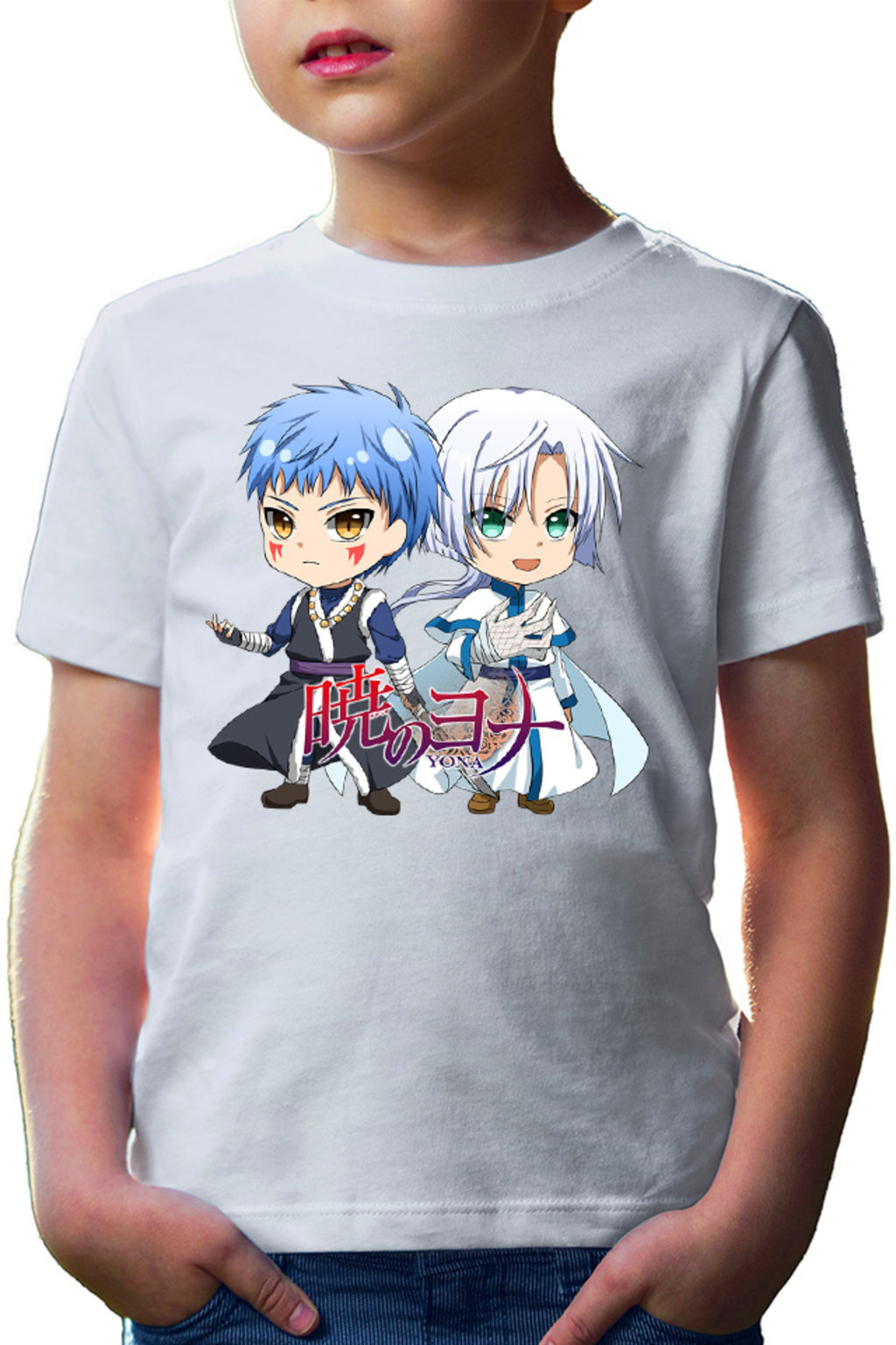 Tricou copii Yona of the Dawn Shin-ah Ki-ja Chibi Small Sword Samurai