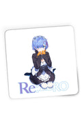 Mousepad Gaming Re Zero REM Subaru Anime Psychological Tappei Nagatsuki, 21x19 cm