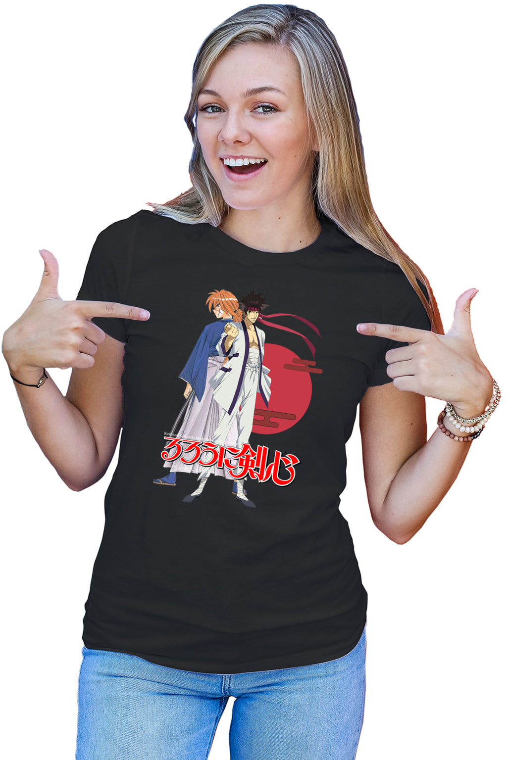 Tricou dama Rurouni Kenshin Sanosuke Kage Rivals