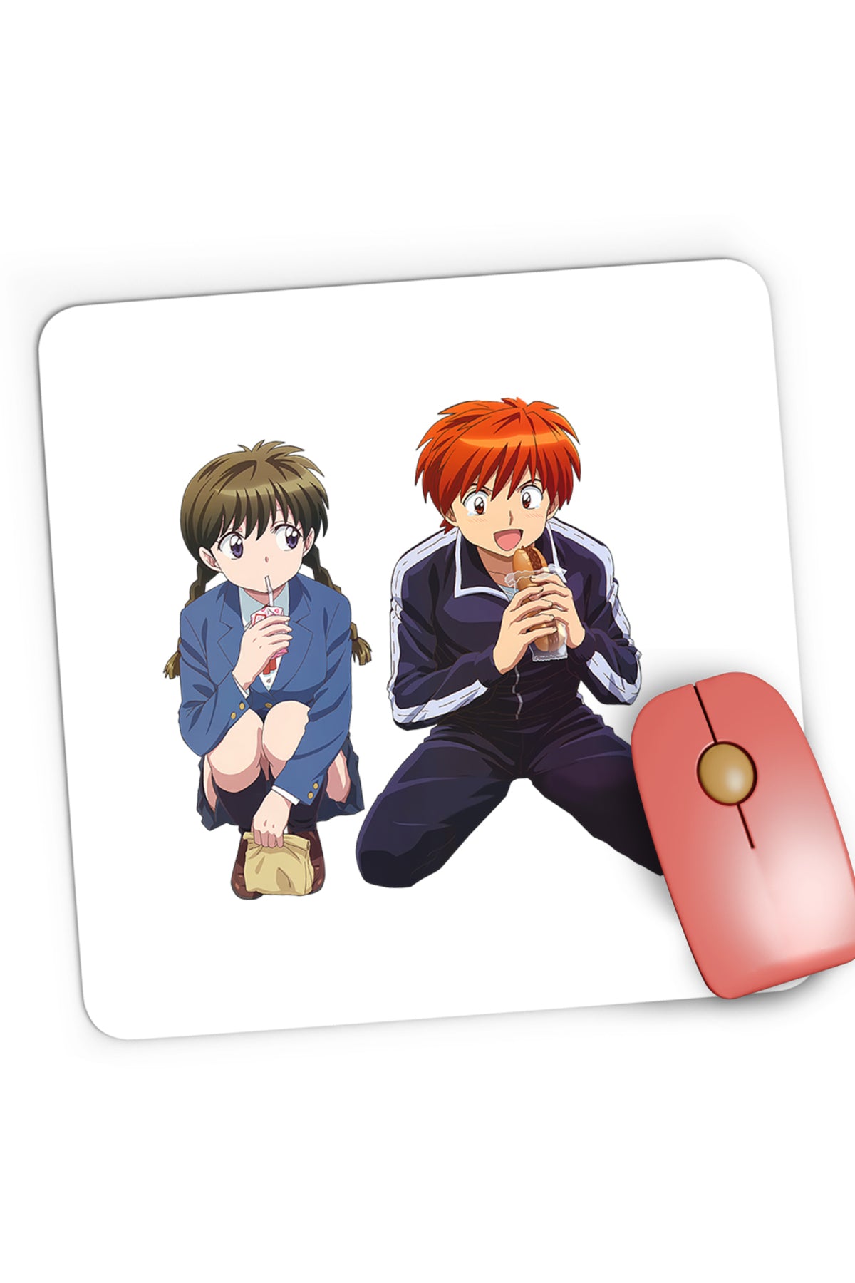 Mousepad Gaming Rin-ne Rin Sakura Eat Kyokai no Rinne, 21x19 cm