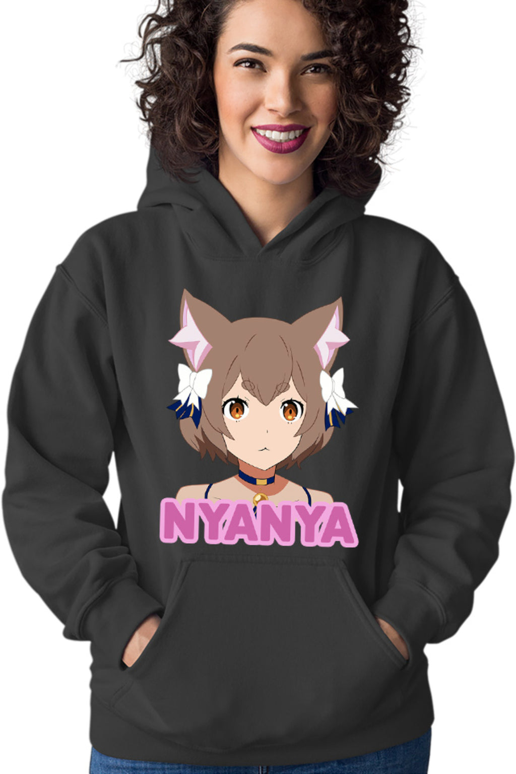 Hanorac dama Re Zero Felix Cat Nya Kawaii Magic Youtube