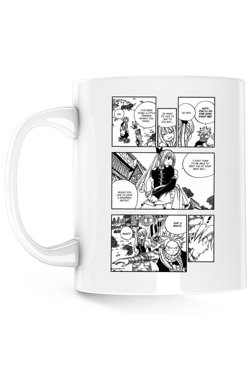 Cana Fairy Tail Sparring Match Panel Manga, alba, 330 ml