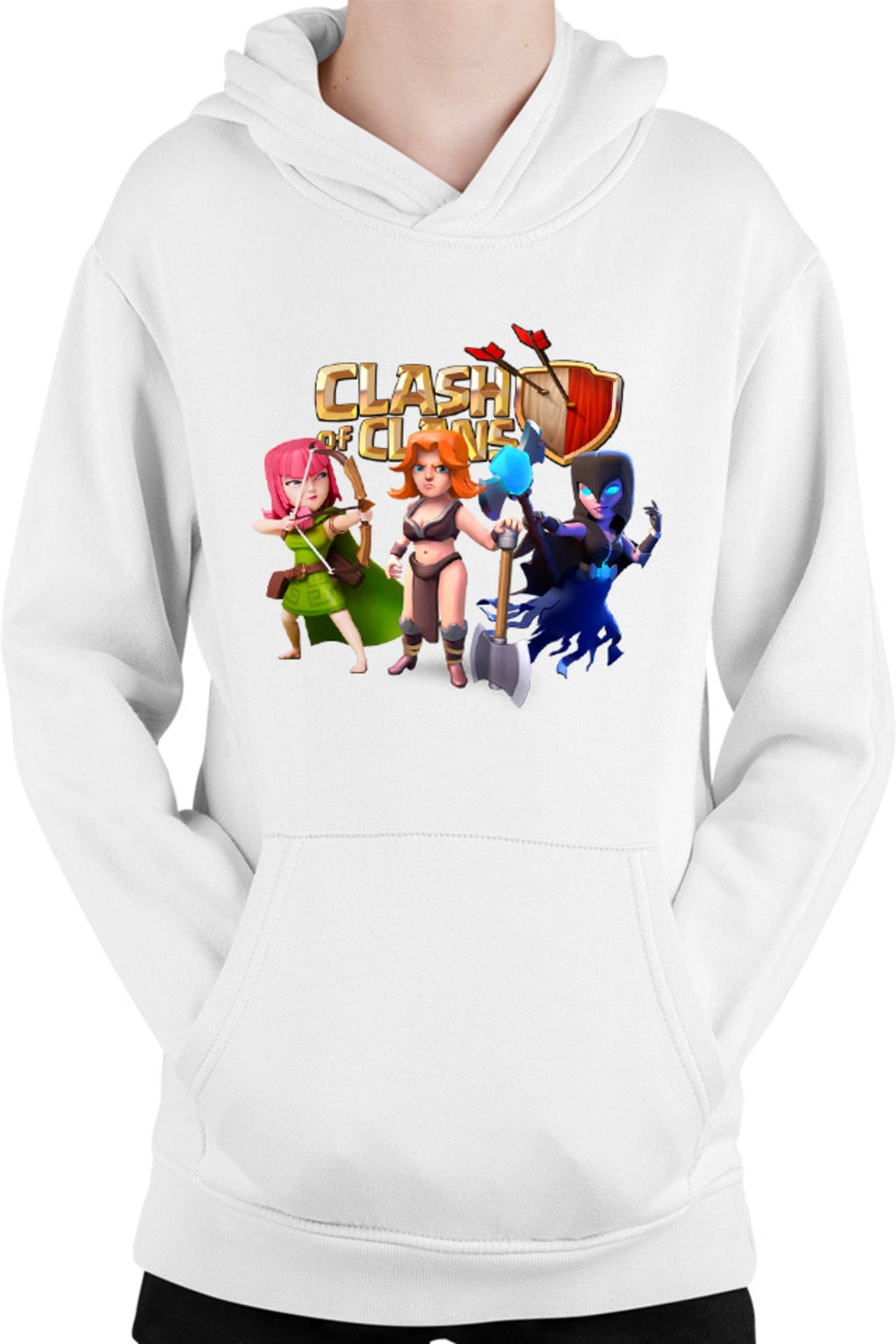 Hanorac copii Clash of Clans Archer Mage Fighter Rage Supercell