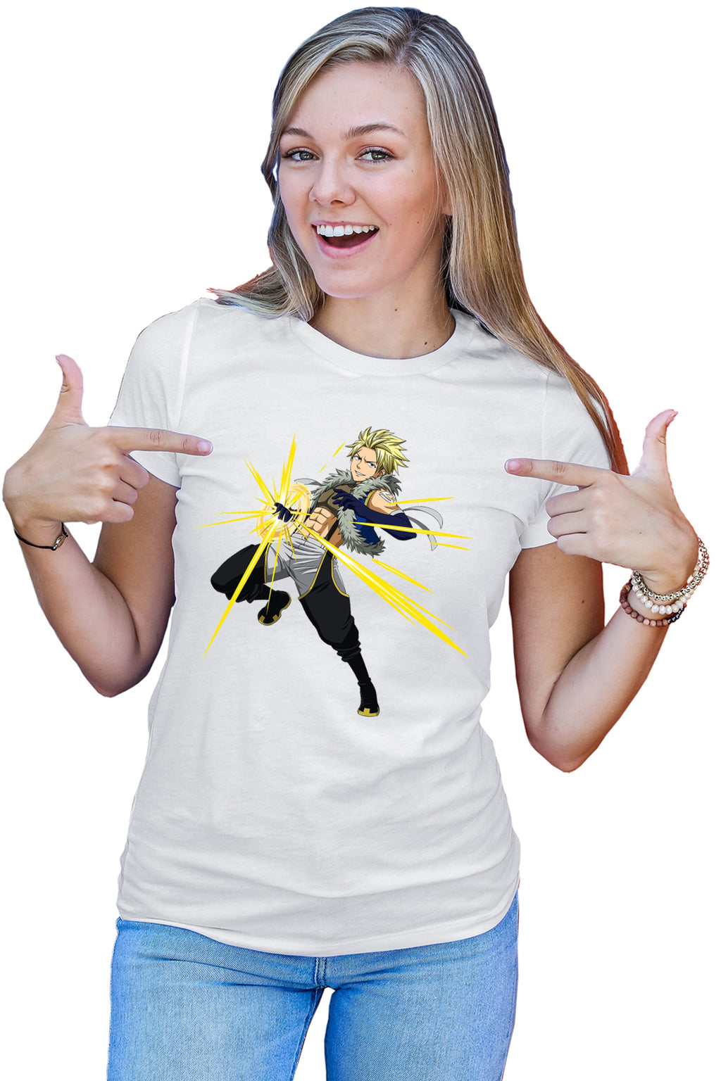 Tricou dama Fairy Tail Natsu Dragneel Rebel Cool