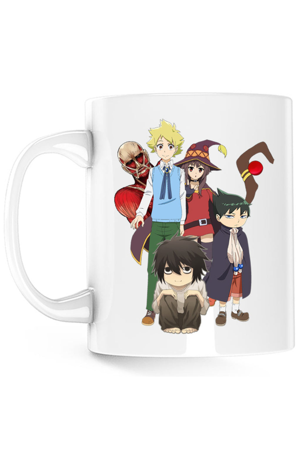 Cana Muhyo Roji Taro AOT Collosal Titan Konosuba Megumi Death Note, alba, 330 ml