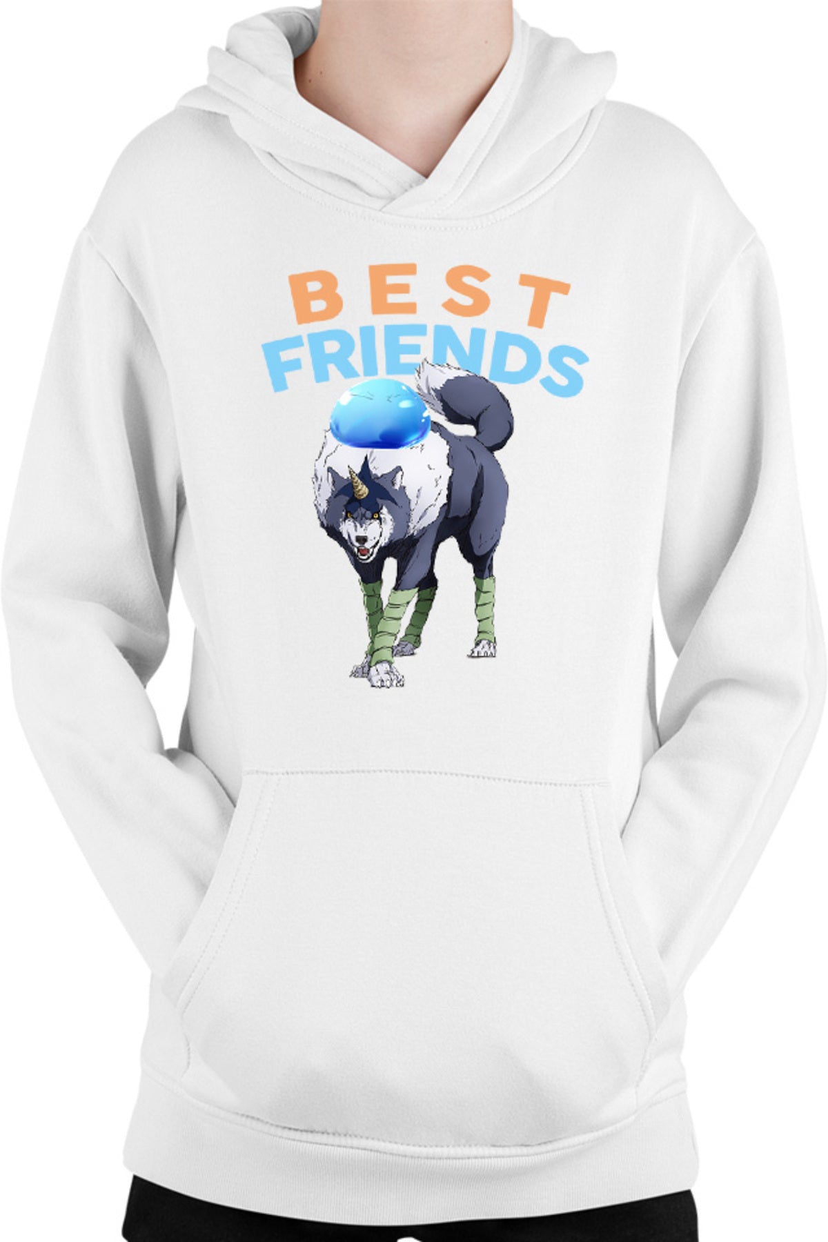 Hanorac copii TenSura Slime Isekai Ranga Rinmuru Friends Dog