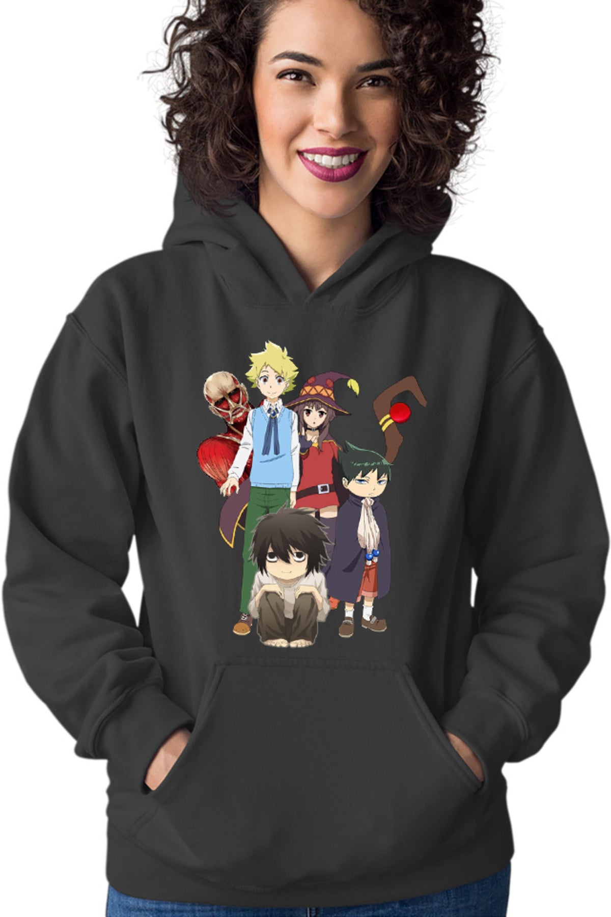 Hanorac dama Muhyo Roji Taro AOT Collosal Titan Konosuba Megumi Death Note