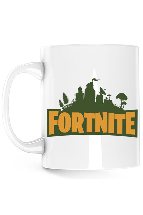 Cana Fortnite Logo Battle Royale Weapons Characters Loot, alba, 330 ml